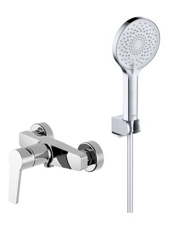 Смеситель для душа Aquatek Лугано AQ1734CR цвет Хром