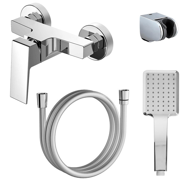 Смеситель для душа Azario Eddie AZ-WQY338207C цвет Хром