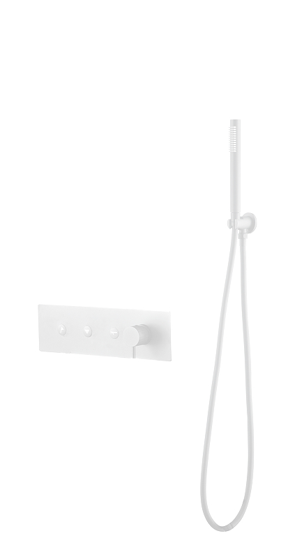 Смеситель для душа Boheme Fusion 130-SYS-MW цвет Белый матовый