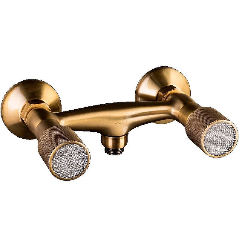 Смеситель для душа Boheme Royal Cristal 314-Royal/CRST Бронза