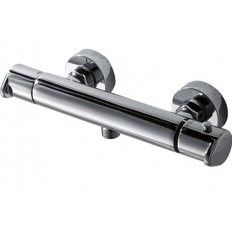 Смеситель для душа Bravat Waterfall F939114C-01A-RUS с термостатом Хром
