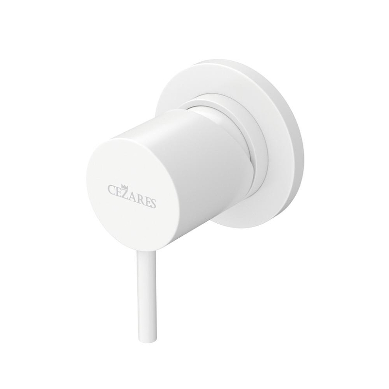Смеситель для душа Cezares Leaf LEAF-DIM-L-BIO цвет Белый матовый