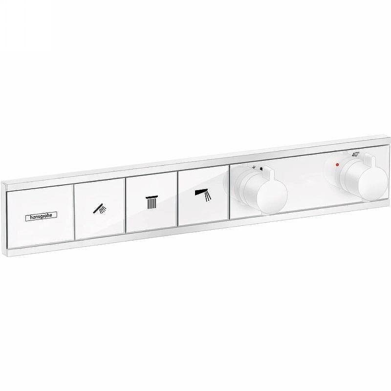 Смеситель для душа Hansgrohe RainSelect 15381700 с термостатом Белый матовый