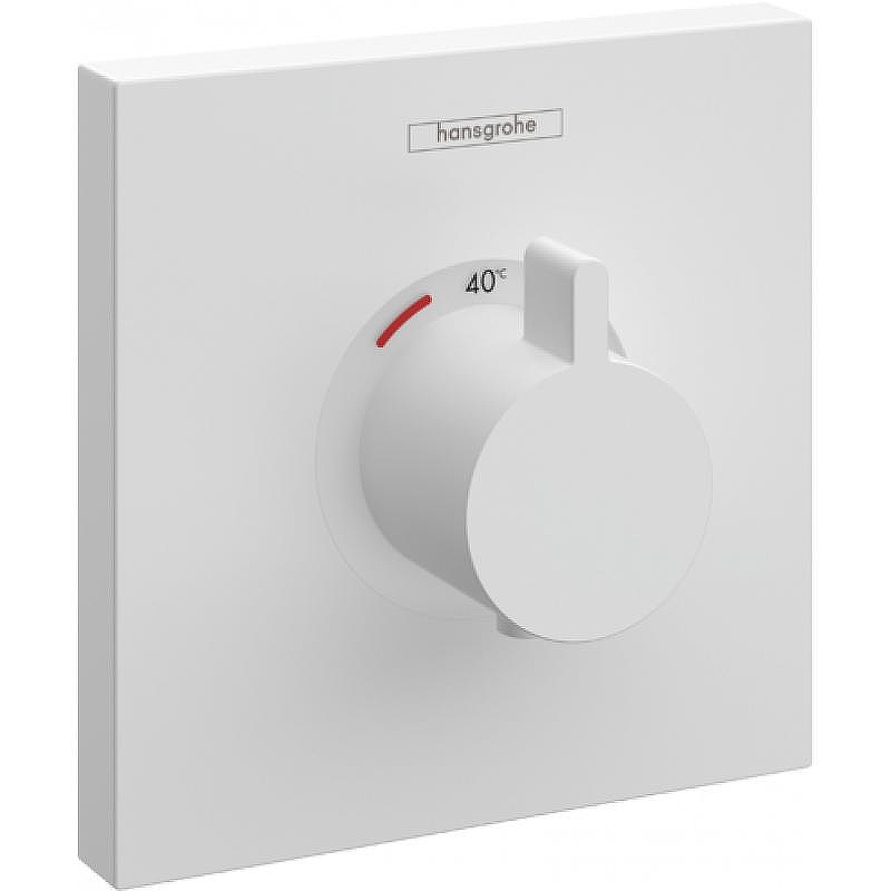 Смеситель для душа Hansgrohe ShowerSelect HighFlow 15760700 с термостатом Белый матовый