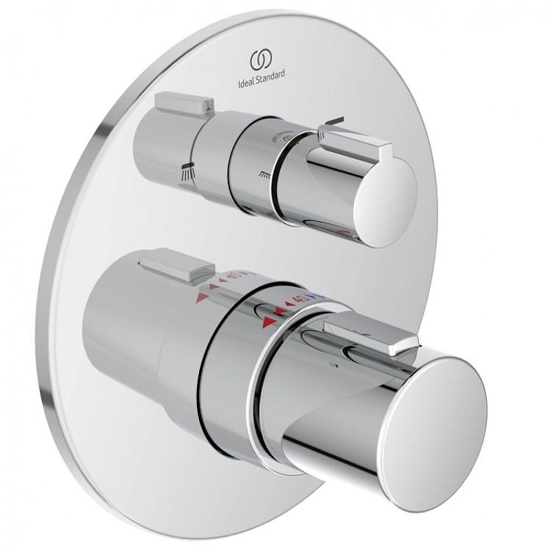 Смеситель для душа Ideal Standard Ceratherm T100 A5814AA с термостатом цвет Хром