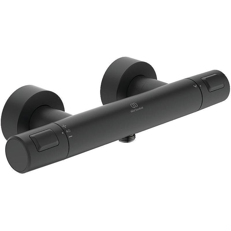 Смеситель для душа Ideal Standard Ceratherm T25 A7201XG с термостатом Silk Black