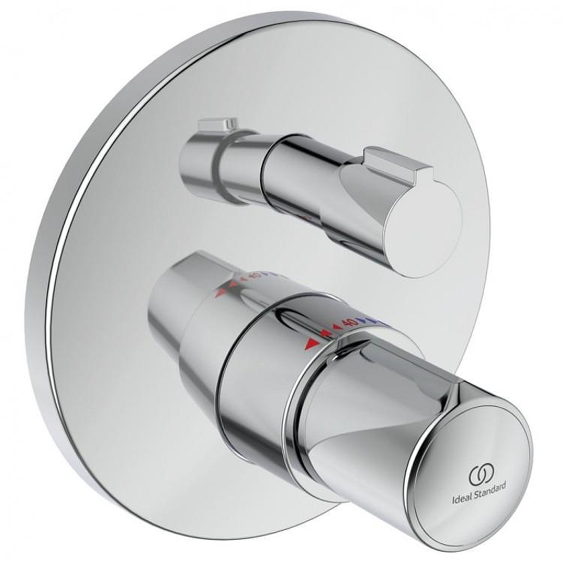 Смеситель для душа Ideal Standard Melange A4721AA с термостатом цвет Хром
