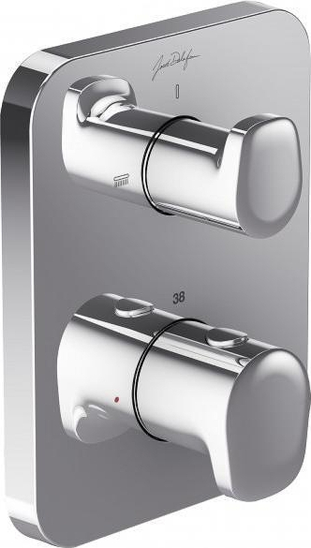 Смеситель для душа Jacob Delafon Modulo E75389-CP с термостатом Хром