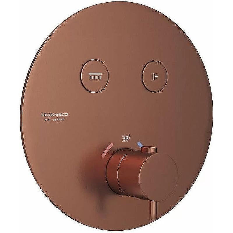 Смеситель для душа Kerama Marazzi Eterna 70426EXKM.59.067 Брашированная медь