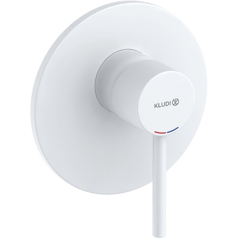 Смеситель для душа Kludi Bozz 387555376 Белый матовый