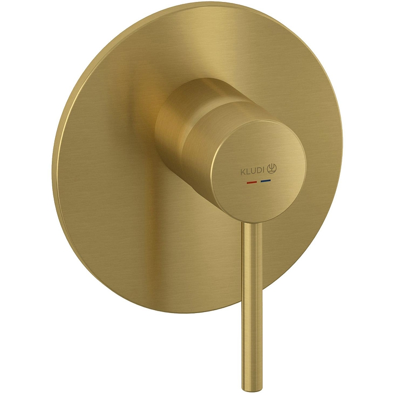 Смеситель для душа Kludi Bozz 38755N076 Золото брашированное