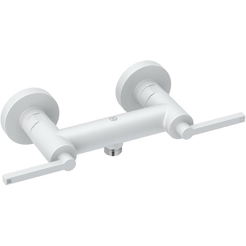 Смеситель для душа Kludi Nova Fonte Puristic 207105315 Белый матовый