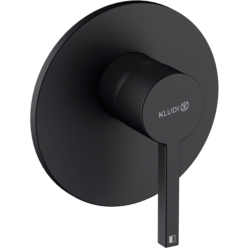 Смеситель для душа Kludi Nova Fonte Puristic 207553915 Черный матовый