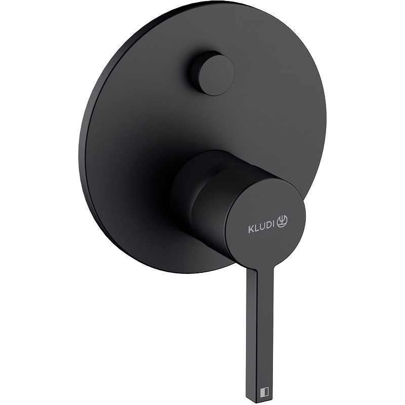 Смеситель для душа Kludi Nova Fonte Puristic 207593915 Черный матовый