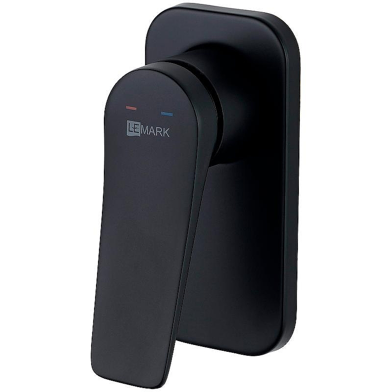 Смеситель для душа Lemark Bronx LM3723BL Черный матовый