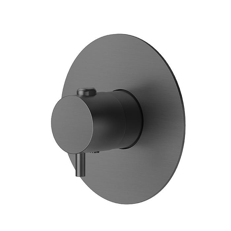 Смеситель для душа Newform X-Steel 316 67670EX.59.064 с термостатом цвет Gun Metal
