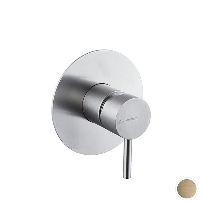 Смеситель для душа Newform X-Steel 316 69675EX.59.098 цвет Pale Gold