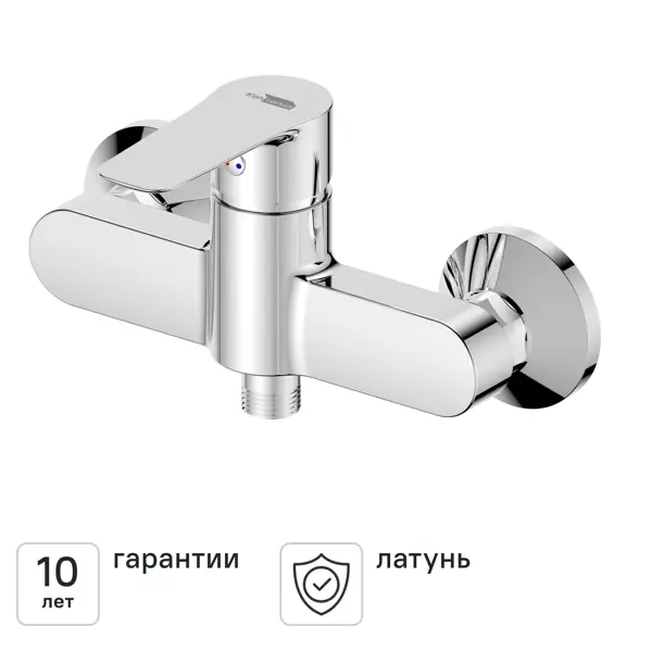 Смеситель для душа однорычажный цвет хром