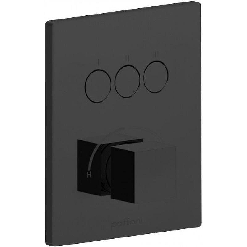 Смеситель для душа Paffoni Compact Box CPM519NO цвет Черный матовый