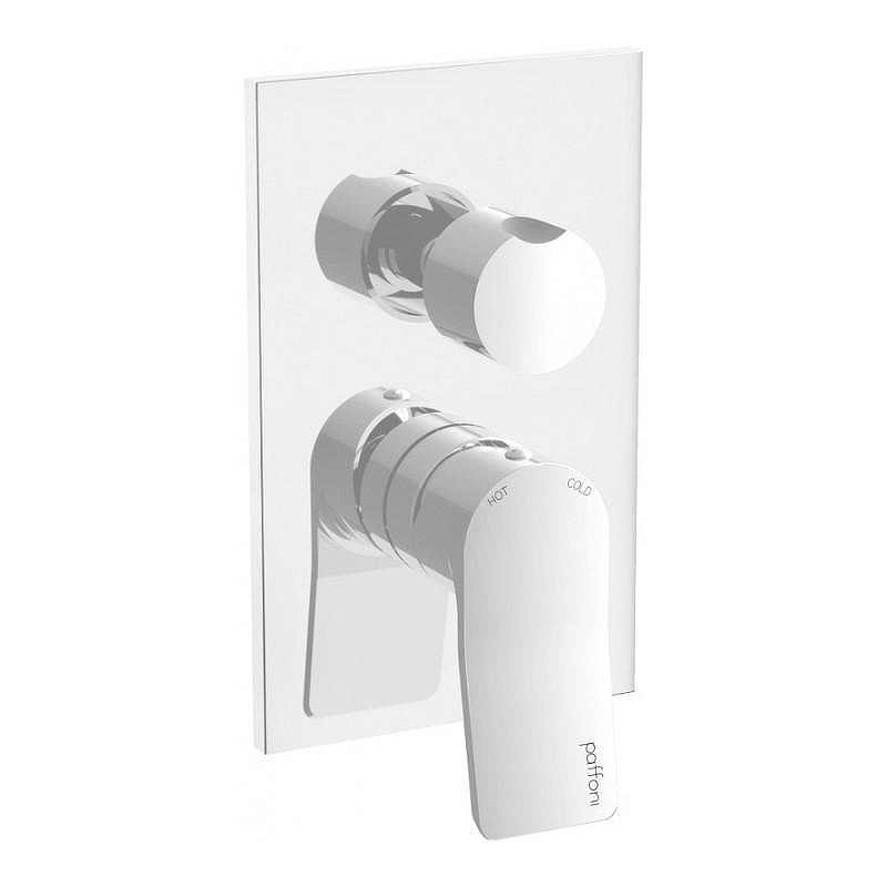 Смеситель для душа Paffoni Tilt TI018BO/M цвет Белый матовый