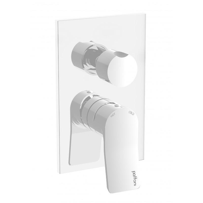 Смеситель для душа Paffoni Tilt TI019BO/M цвет Белый матовый