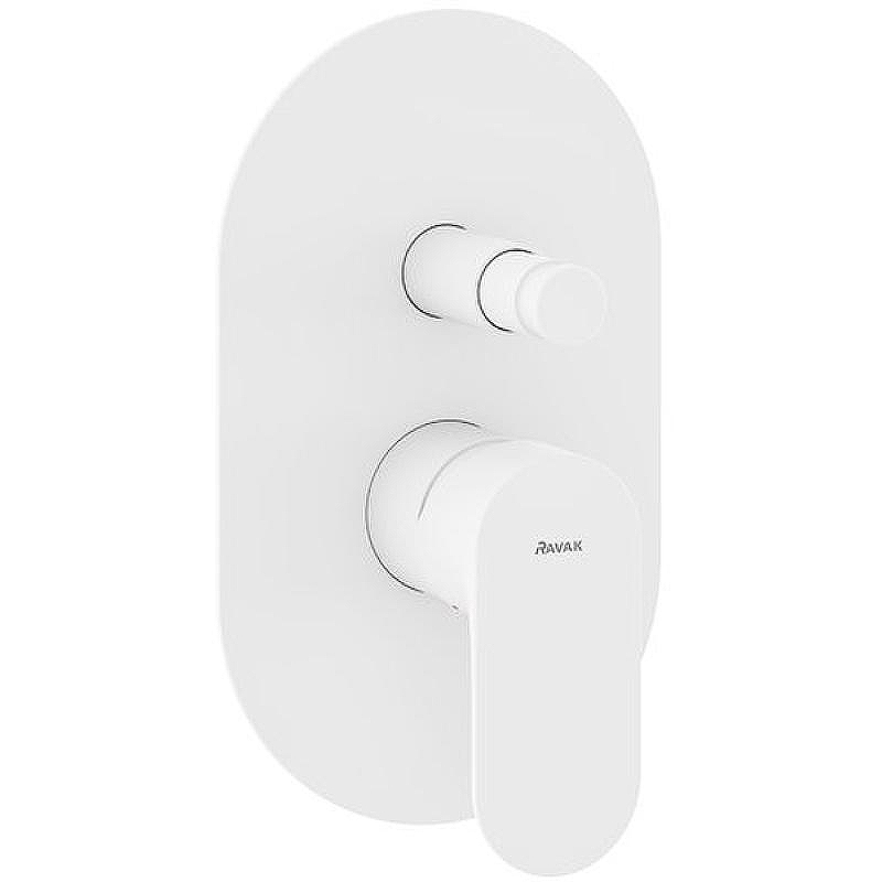 Смеситель для душа Ravak Eleganta EL 061.10WV.O2 X070261 Белый вельвет