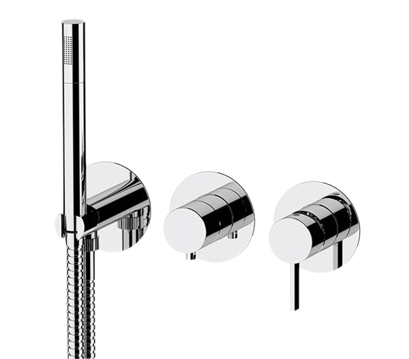 Смеситель для душа Remer Metrica MC97D3P цвет Хром