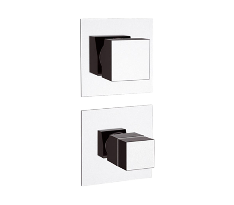 Смеситель для душа Remer Q-Elegance QT95C с термостатом цвет Хром