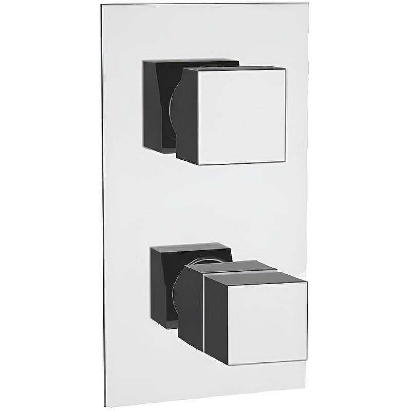 Смеситель для душа Remer Qubica Thermo QT95 с термостатом Хром