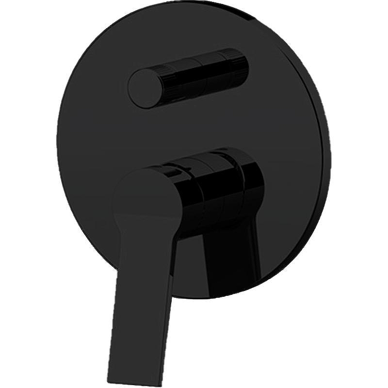 Смеситель для душа Remer Slash SL09HNO Черный матовый