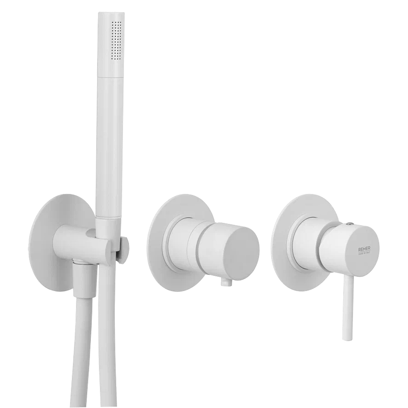 Смеситель для душа Remer X-Style X97D2PBO цвет Белый матовый
