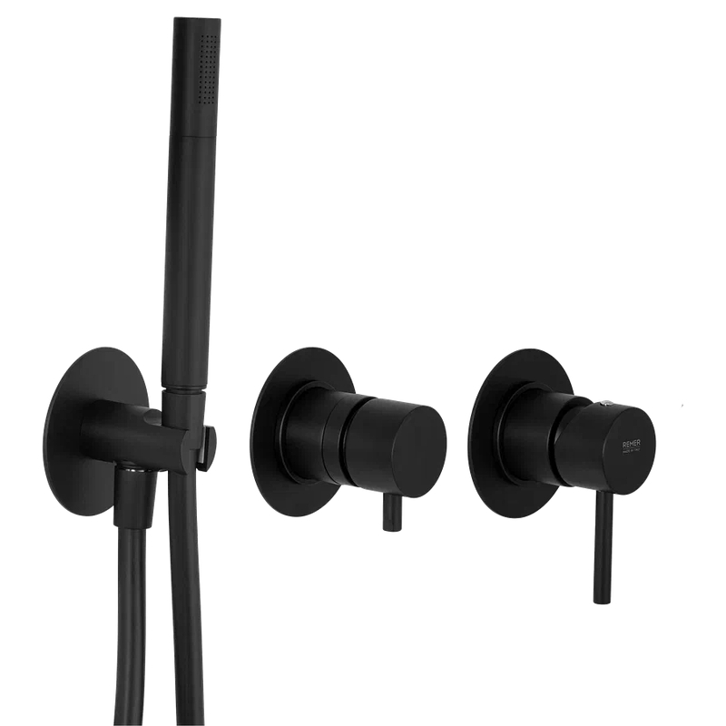Смеситель для душа Remer X-Style X97D3PNO цвет Черный матовый