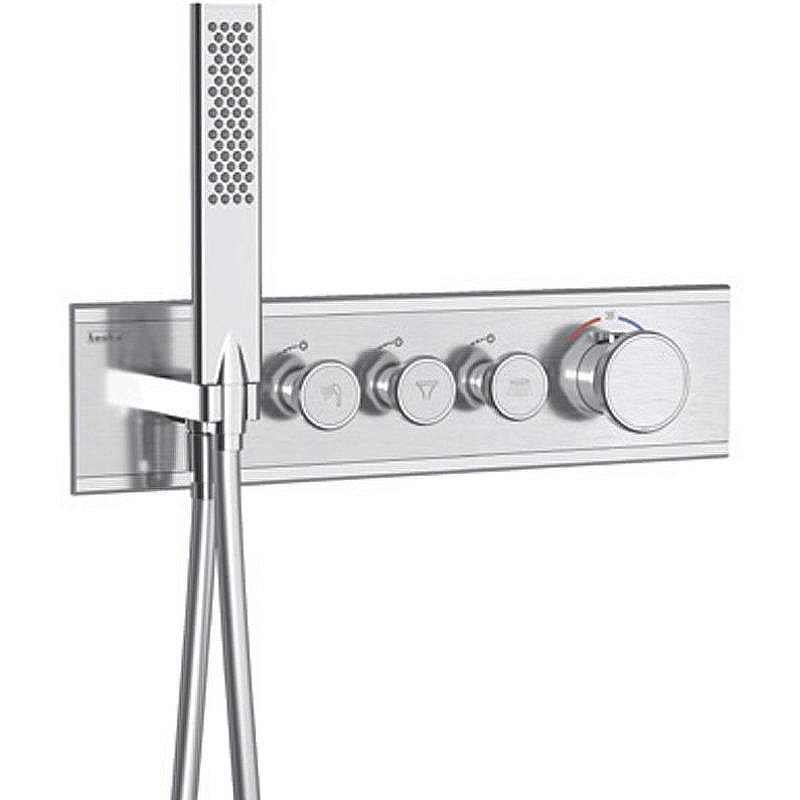 Смеситель для душа Teska Shine SH3006 с термостатом Хром