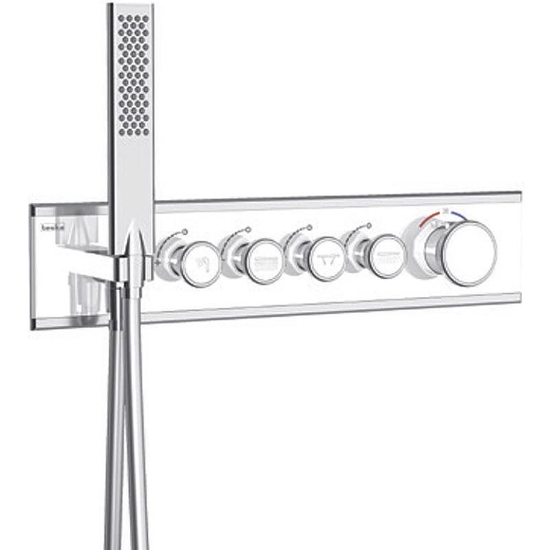 Смеситель для душа Teska Shine SH4001 с термостатом Хром