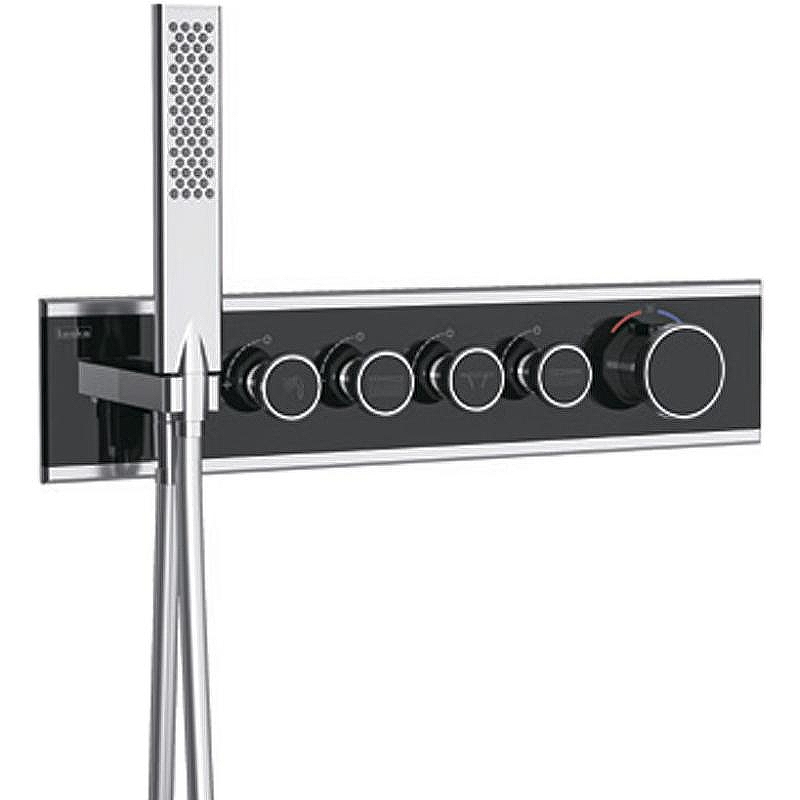 Смеситель для душа Teska Shine SH4002 с термостатом Хром