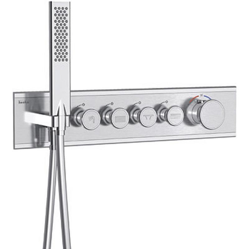 Смеситель для душа Teska Shine SH4006 с термостатом Хром
