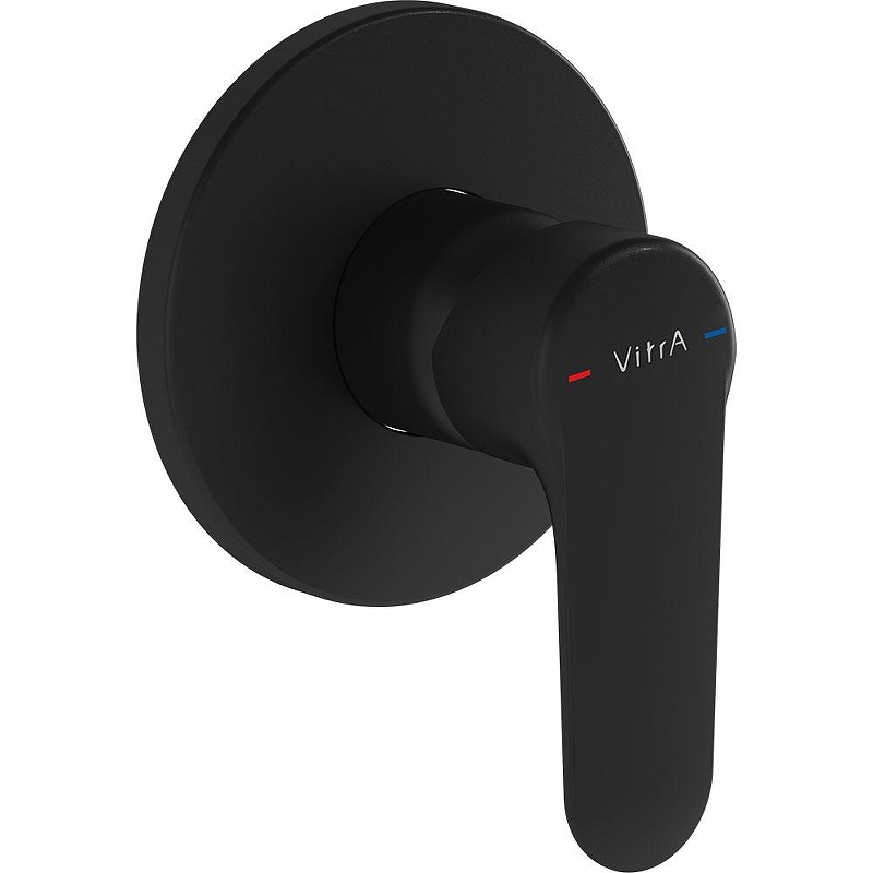 Смеситель для душа Vitra Root Round A4272836EXP Черный матовый