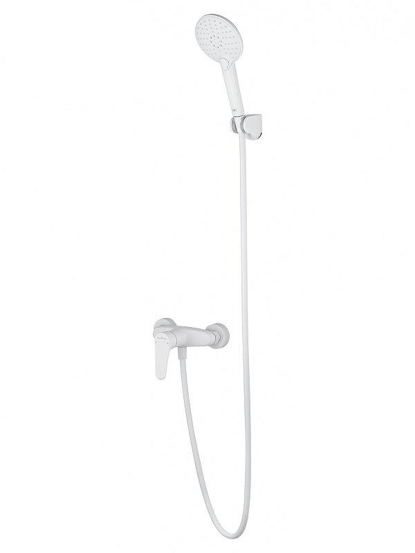 Смеситель для душа Wonzon & Woghand Alfa WW-AE3102-MW цвет Белый матовый