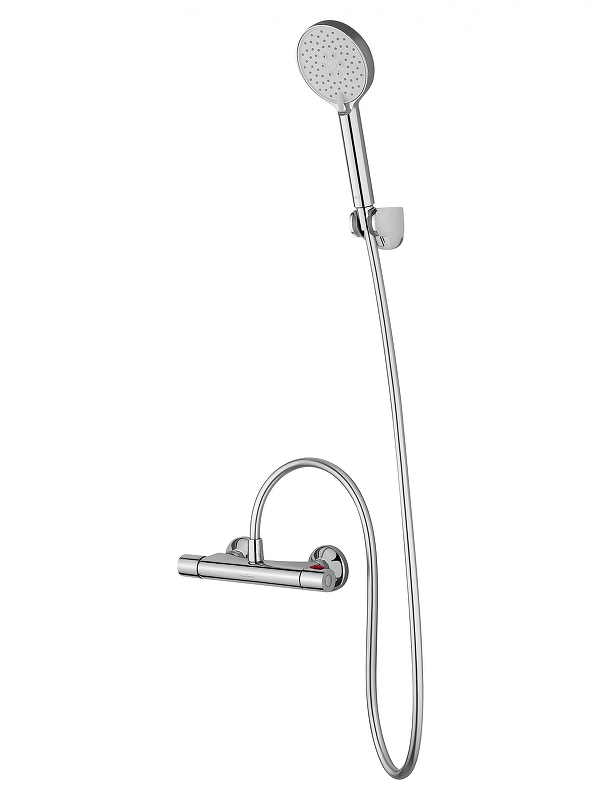 Смеситель для душа Wonzon & Woghand Inn WW-B1005-A-CR с термостатом цвет Хром