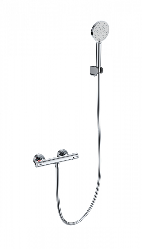 Смеситель для душа Wonzon & Woghand Inn WW-B2063-A-CR с термостатом цвет Хром