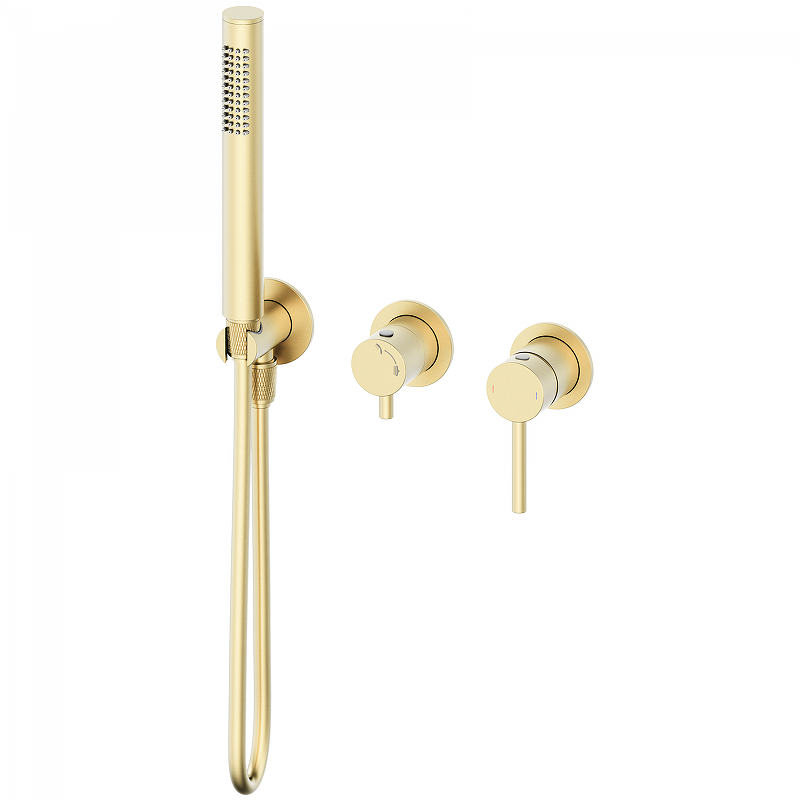 Смеситель для душа Wonzon & Woghand Stick WW-838017-BG цвет Брашированное золото