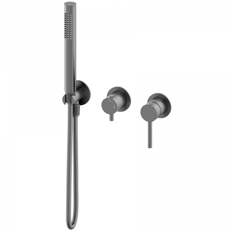 Смеситель для душа Wonzon & Woghand Stick WW-838017-BGM цвет Темный графит