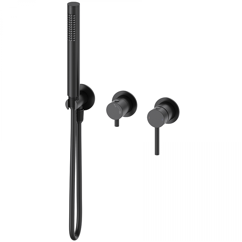 Смеситель для душа Wonzon & Woghand Stick WW-838017-MB цвет Черный матовый