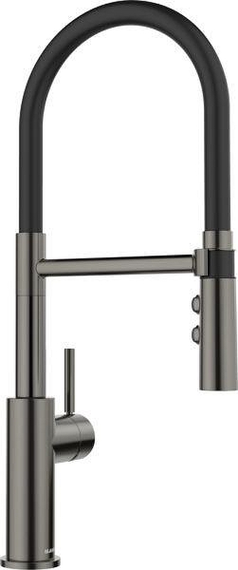 Смеситель для кухни Blanco Catris-S Flexo 527731 цвет Темная сталь