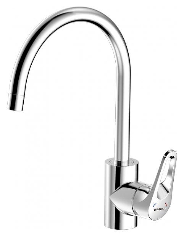 Смеситель для кухни Bravat Drop-D F748162C Хром