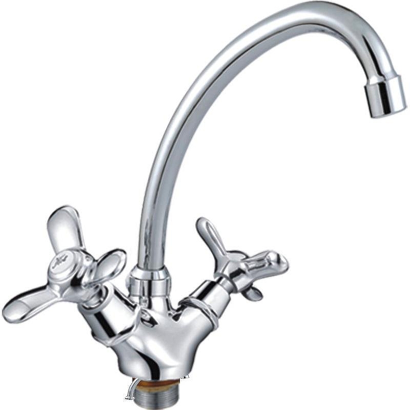 Смеситель для кухни Cron CN4112-2 Хром