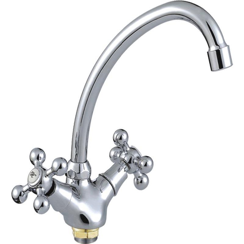 Смеситель для кухни Cron CN4119-2 Хром