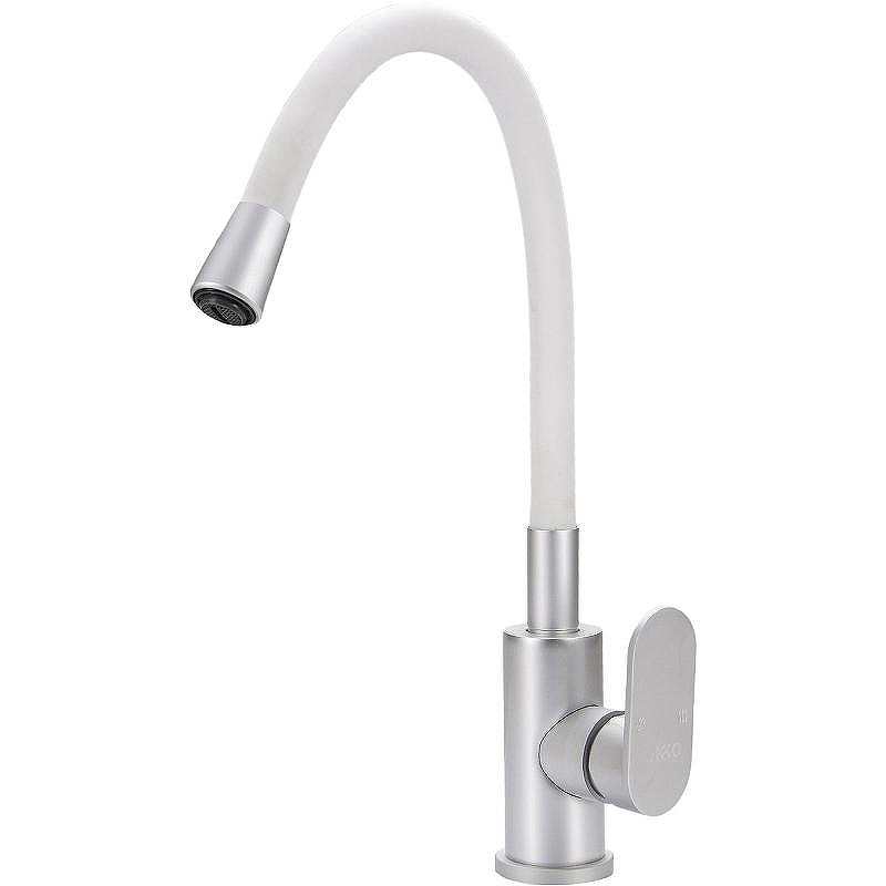 Смеситель для кухни Ekko E4263-7 Белый Хром