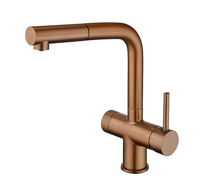 Смеситель для кухни Emar PVD ЕС - 7026 PVD цвет Coppery