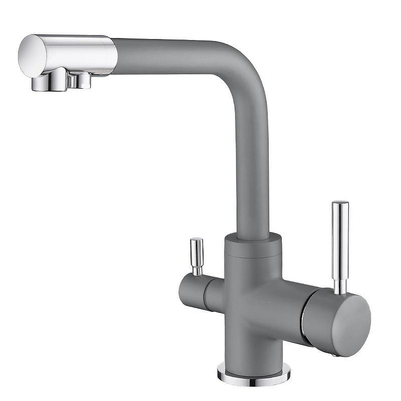 Смеситель для кухни Emar Quartz 3003N.9 цвет Алмаз